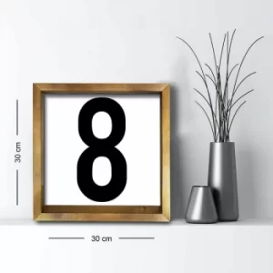 Image of 3030AHS-0111a Multicolor Decorative Framed MDF Painting