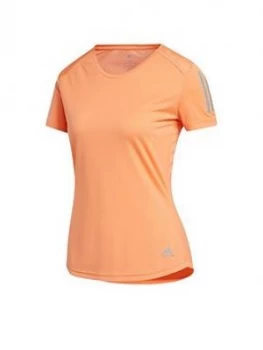 Image of Adidas Own The Run T-Shirt - Orange