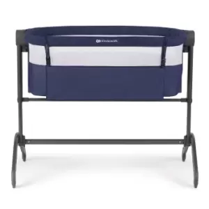 Image of Kinderkraft BEA 2in1 Co-Sleeper Cot & Travel Cot - Navy