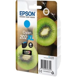 Image of Epson 202XL Kiwi Cyan Ink Cartridge