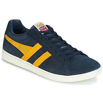 Image of Gola EQUIPE SUEDE mens Shoes Trainers in Blue