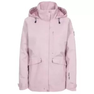 Image of Trespass Womens/Ladies Voyage Waterproof Long-Sleeved Jacket (XS) (Light Lilac)