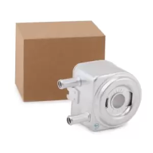 Image of RIDEX Oil Cooler 469O0013 Oil Cooler, engine oil FIAT,PEUGEOT,CITROEN,DUCATO Kasten (244),DUCATO Pritsche/Fahrgestell (230)