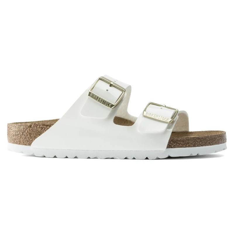 Image of Birkenstock Slides Birkenstock Arizona BF Blanc Unisex 43