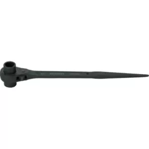 Image of Bi-hexagon Ratchet Podger Spanner, Chrome Vanadium Steel, mm Length, 13m - Kennedy