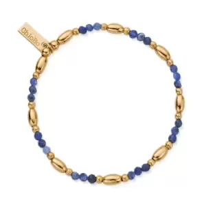 Image of ChloBo Gold Plated Balance Sodalite Bracelet