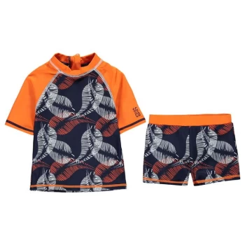 Image of SoulCal 2 Piece Swimsuit Infant Boys - Mint Palms