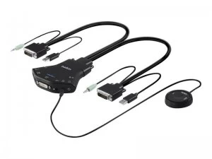 Image of Belkin Secure Flip DVI-D KVM Switch