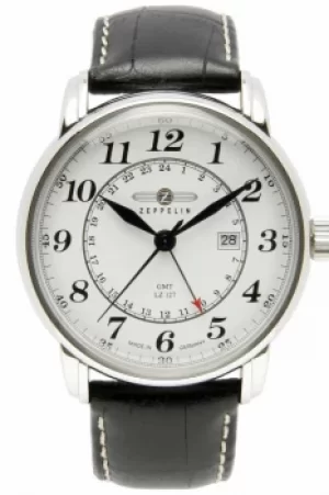 Image of Mens Zeppelin LZ 127 Transatlantic GMT Watch 76421