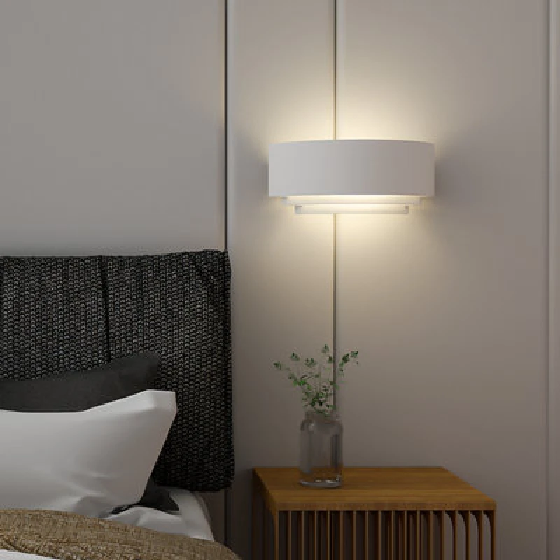 Image of Tcp White 3 Tier Style Indoor Wall Light Ip20