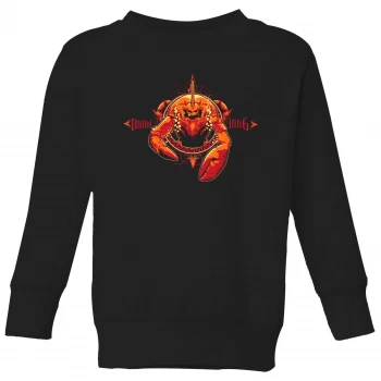 Image of Aquaman Brine King Kids Sweatshirt - Black - 7-8 Years