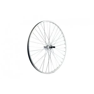 Image of Wilkinson Wheel Alloy 700c Hybrid Single Wall Feewheel Silver Q/R Rear