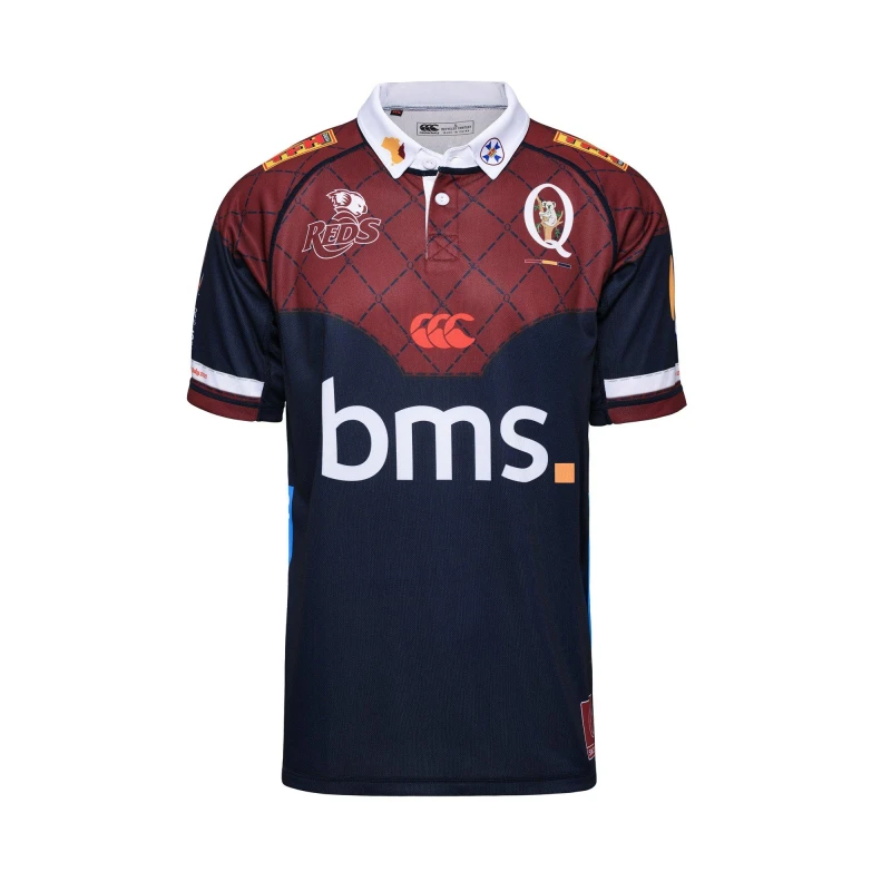 Image of Canterbury Queensland Reds Special Edition Shirt 2025 2026 Adults Navy male S