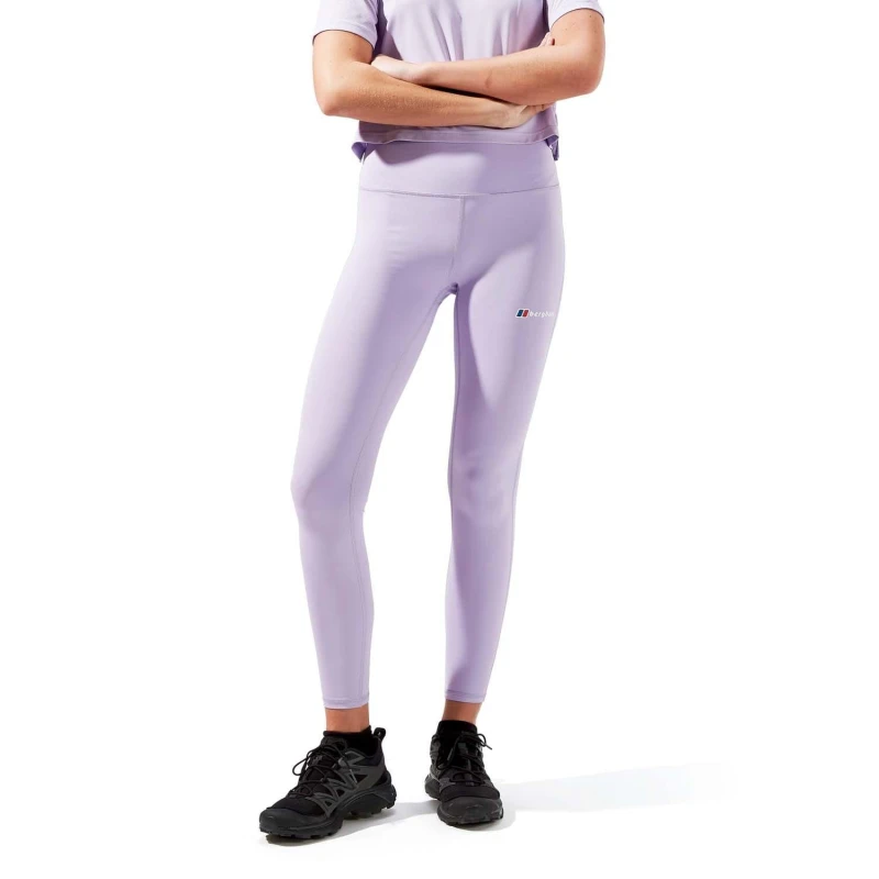 Image of Berghaus Big Logo Core Leggings - Purple Purple 10