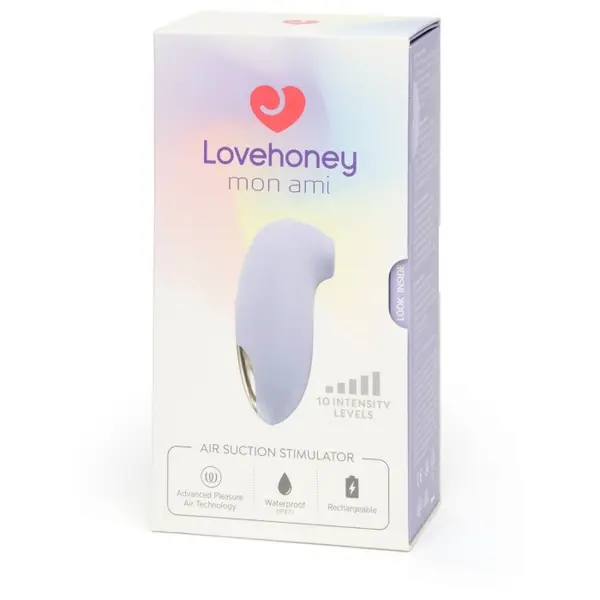 Image of Lovehoney mon ami Pleasure Air Suction Stimulator 1