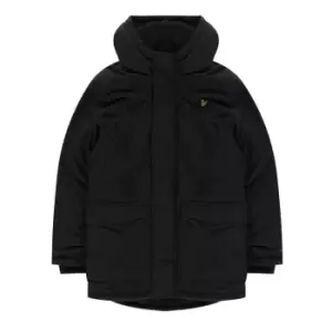 Image of Lyle and Scott Lyle Parka Coat Junior Boys - Black