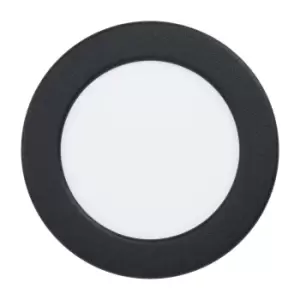 Image of Wall / Ceiling Flush Downlight Black Round Spotlight 5.5W Built in LED