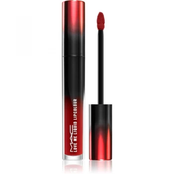 Image of MAC Cosmetics Love Me Liquid Lipcolour Creamy Lipstick With Satin Finish Shade E For Efortless 3,1ml