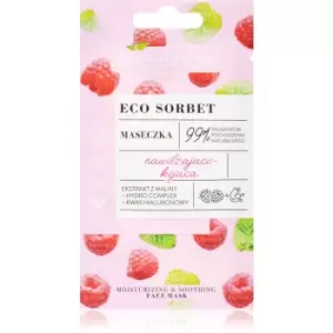 Image of Bielenda Eco Sorbet Raspberry Soothing Mask 1 pc