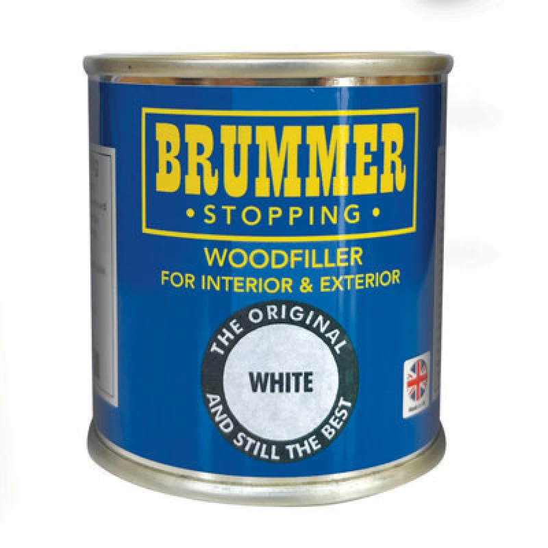 Image of Brummer Wood Filler BM30501 Colour: White