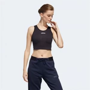 Image of adidas Womens Believe This Sports Bra - Black/White
