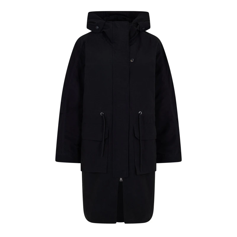 Image of Timberland Womens 2in1 City Parka Black female 8 (XS)