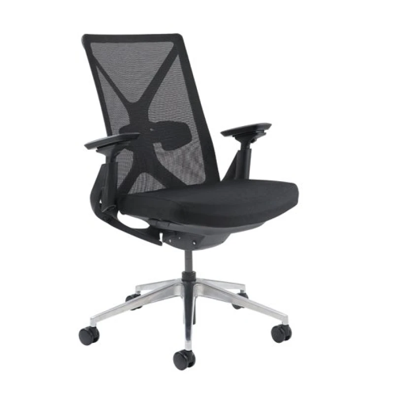 Image of Paxton Mesh Back Operator Chair With Black Frame