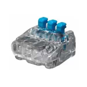 Image of Ideal Blue 24A In-Line Wire Connector, Pack Of 40