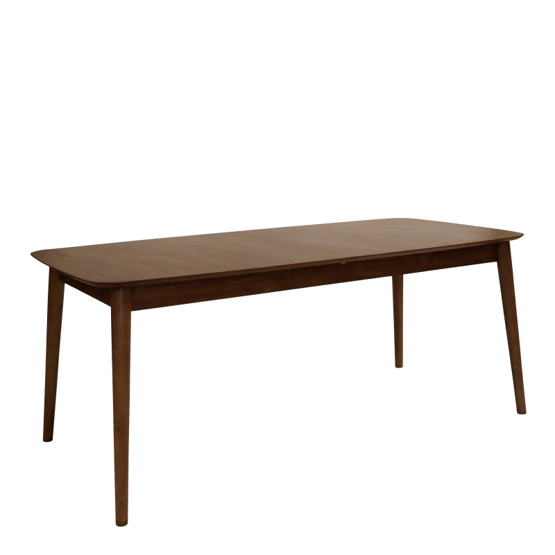 Image of Furniture To Go A-Line Round Dining Table in White Oak in Dark Brown Dark Brown Unisex