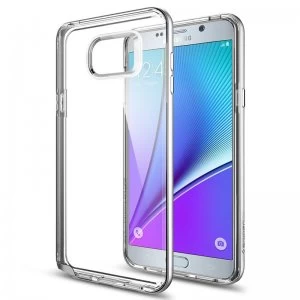 Image of Spigen Samsung Galaxy Note 5 Case Neo Hybrid Crystal - Satin Silver