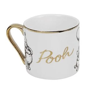 Image of Disney Classic Collectable New Bone China Mug - Pooh