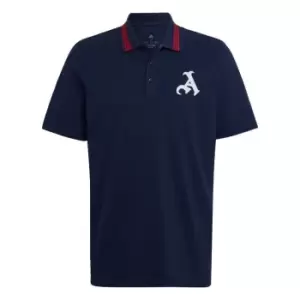 Image of adidas Arsenal Polo Shirt Mens - Blue