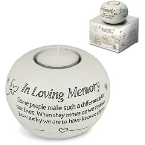 Image of Said With Sentiment 7316 Sentiment Tealight In Loving Memory
