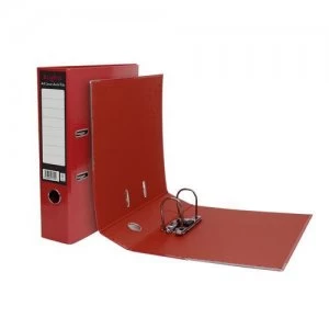 Image of Pukka Brights Lever Arch File A4 Red Box of 10