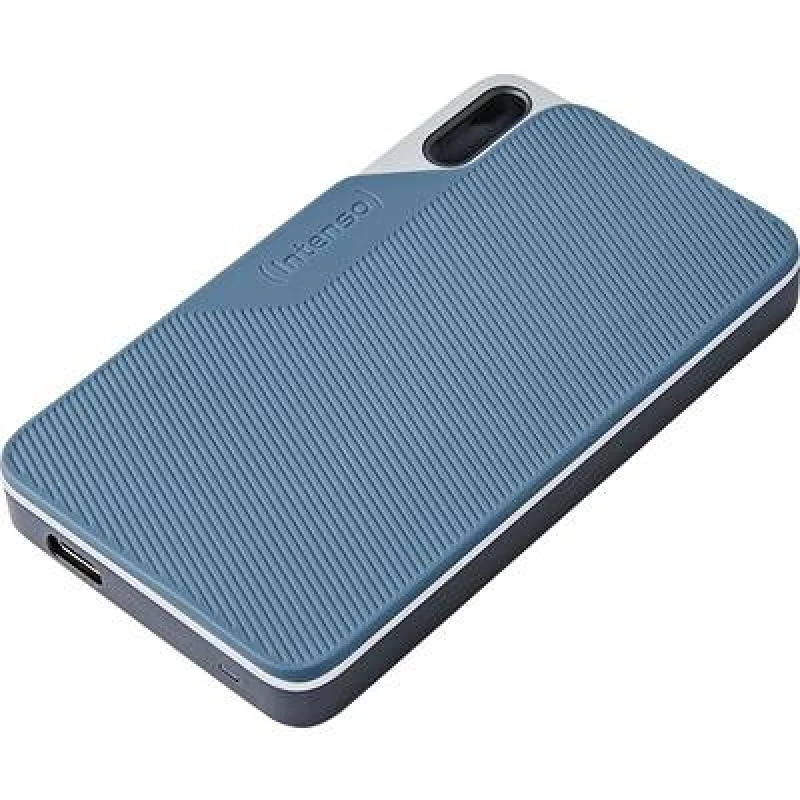 Image of Intenso Intenso TX100 1TB External SSD hard drive USB-C USB 3.2 (Gen 1) Grey-blue 3826460 3826460