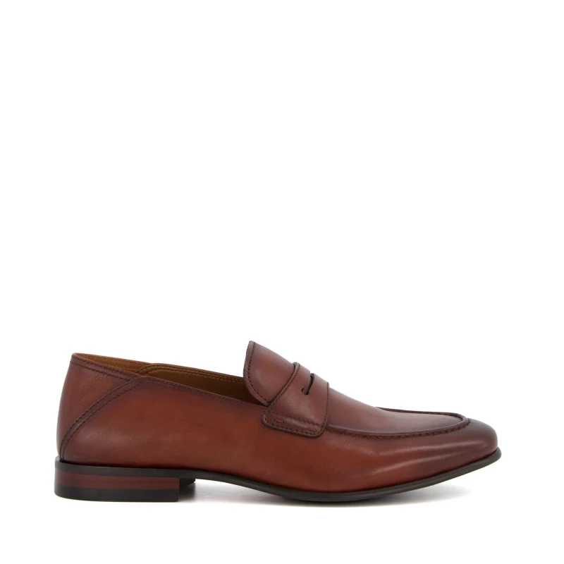 Image of Dune London Sync Loafers - Brown Brown 6