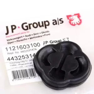 Image of JP GROUP Holder, exhaust system JP GROUP 1121603100 VW,AUDI,SKODA,GOLF II (19E, 1G1),GOLF I Cabriolet (155),Polo Coupe (86C, 80),GOLF I (17)