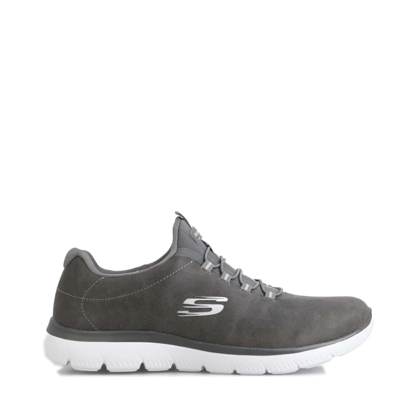 Image of Skechers Summits Itz Bazik Trainers - Grey Grey 3
