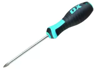 Image of OX Tools OX-P362675 Pro Pozi Screwdriver PZ0 x 75mm