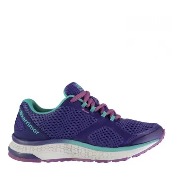 Image of Karrimor Tempo 5 Girls Road Running Shoe - Purple/Blue