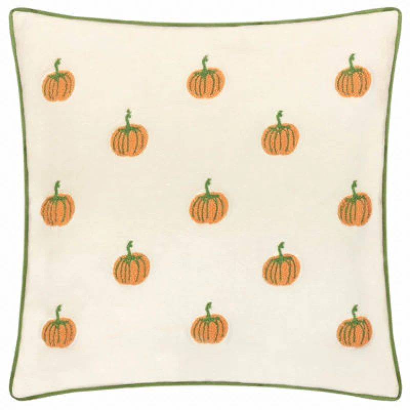 Image of furn. Wylder Nature Pumpkin Spice Tufted Velvet Polyester Filled Cushion