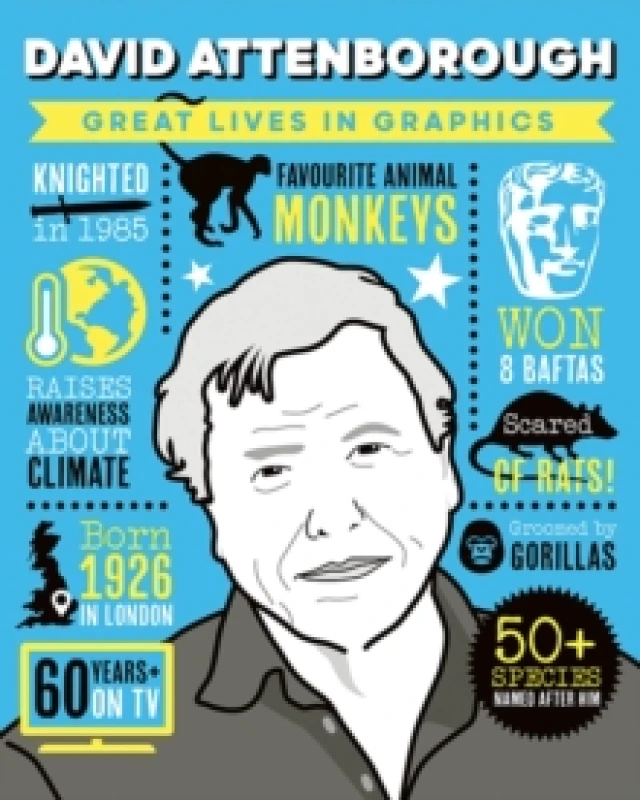 Image of Great Lives in Graphics: David Attenborough Hardback