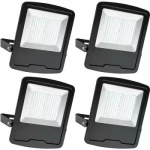 Image of Loops - 4 pack Slim Outdoor IP65 Floodlight - 200W Daylight White LED - High Output