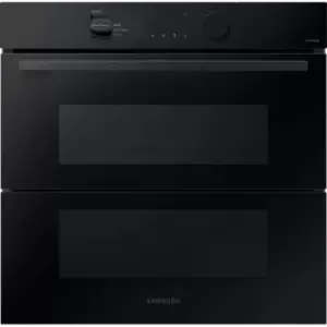 Image of Samsung Series 6 Bespoke NV7B6785JAK Built In Electric Single Oven with added Steam Function - Clean Black - A+ Rated
