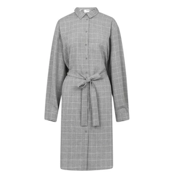 Image of Selected Femme Longline Shirt - Grey Melange