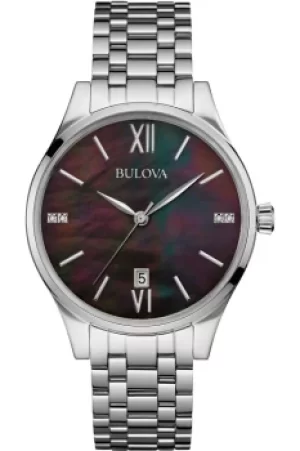 Image of Ladies Bulova Diamond Gallery Watch 96S162