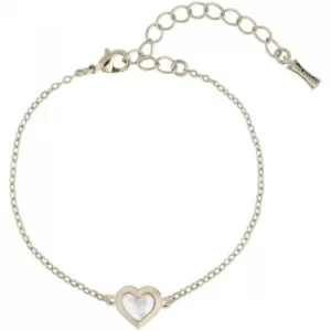 Image of Ted Baker Heleem Mother Of Pearl Heart Bracelet