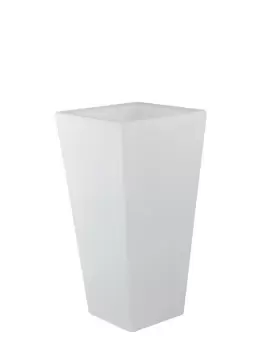 Image of Geco Outdoor RGBW LED Portable Vase Lamp, White, IP65, Rgb+4000K