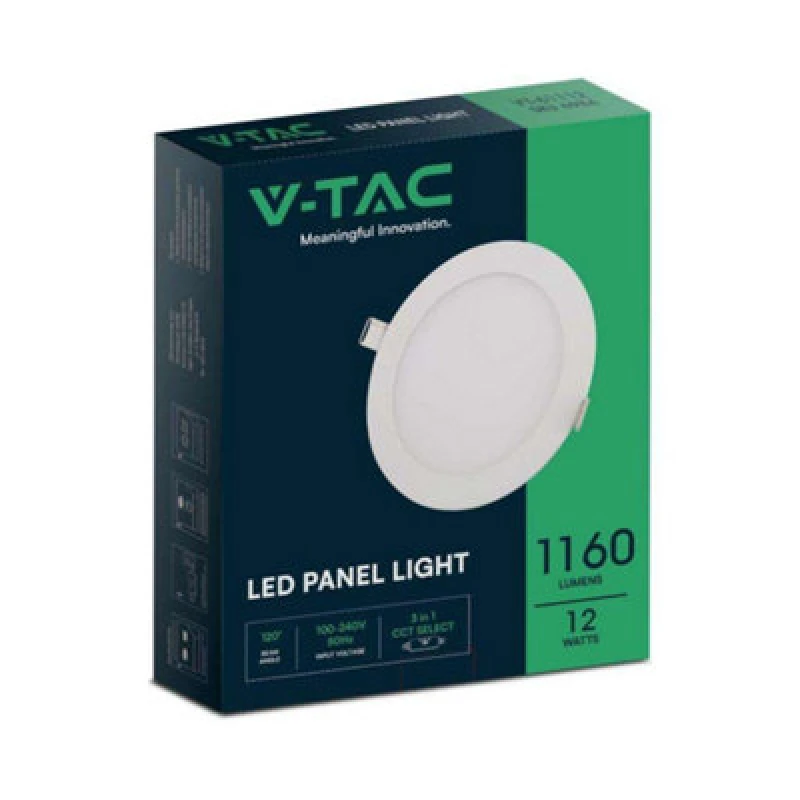 Image of V-TAC 12W LED Mini Panel