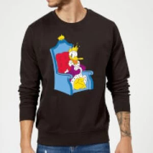 Image of Disney King Donald Sweatshirt - Black